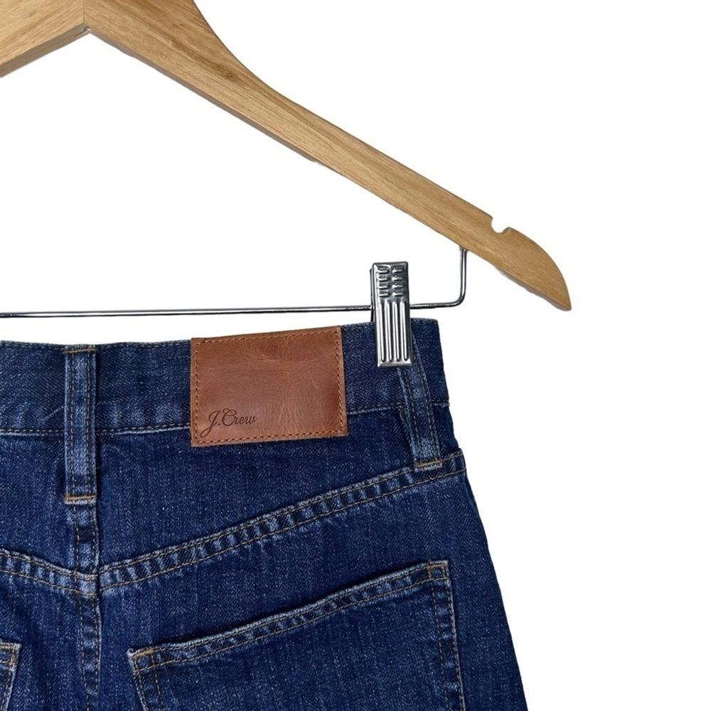 J.CREW Austin Wash Front Slit Denim Pencil Midi 100% Cotton Skirt Women’ Size 24 - Picture 9 of 12